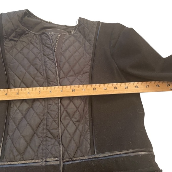 BCBG Max Azria Black Multi-Pattern Coat-Size XS-New Condition - Picture 5 of 15